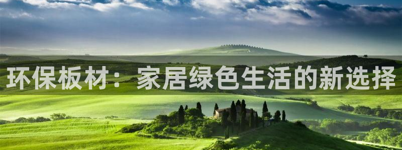 沐鸣2平台测速登陆：环保板材：家居绿色生活的新选择